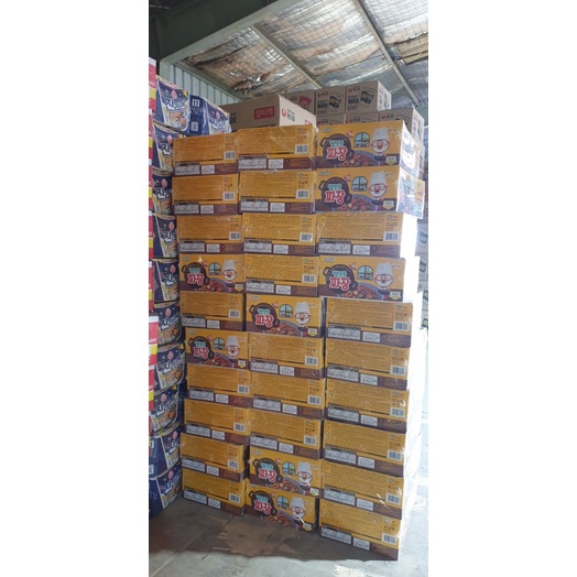 Combo 6 hộp Mì Tương Đen Pororo Hàn Quốc