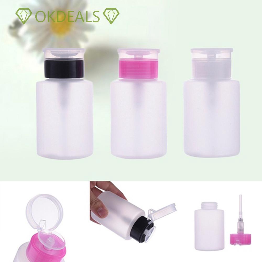 Bình Đựng Dung Dịch Tẩy Rửa Móng Tay UV Gel 60mL Chất Lượng Cao Cho Nữ