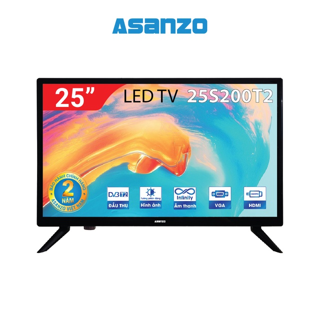 Tivi LED Asanzo 25inch - 25S200T2