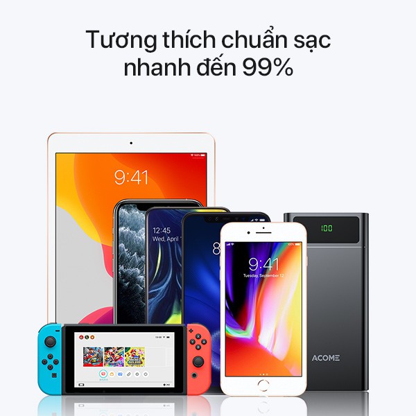 Pin Sạc Dự Phòng ACOME AP201 20000mAh Sạc Nhanh 22.5W - BẢO HÀNH 18 THÁNG