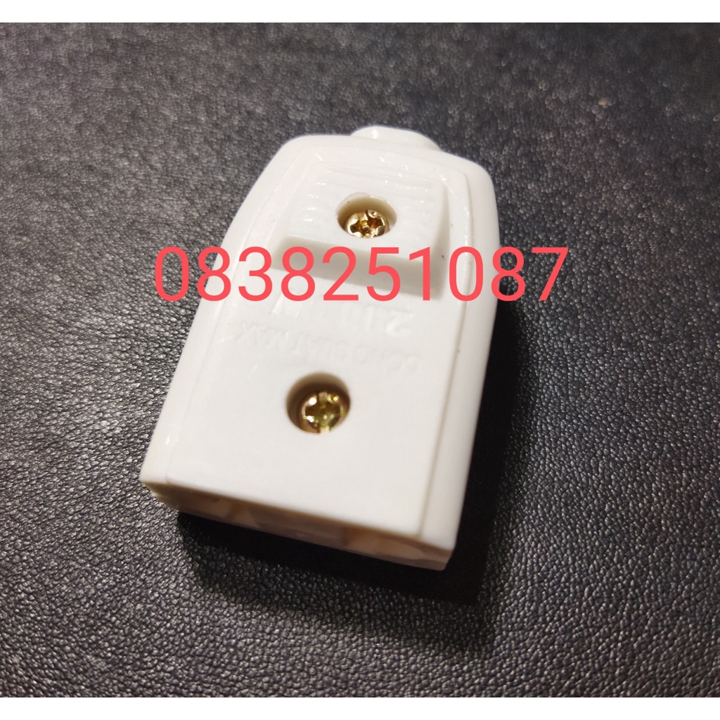 Phích cắm điện cái 6a 250v loại thường cho thợ - phích cắm âm