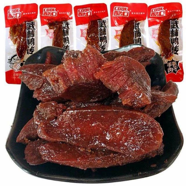 BÒ KHÔ ƯỚT TỨ XUYÊN CAY CAY