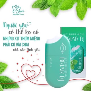 2 Xịt Thơm Miệng BRIAR Bj