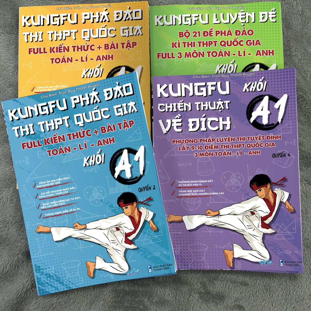 [Mã LIFEMALL25055 giảm 15% đơn 250K] Sách - Bộ Kungfu phá đảo khối A1