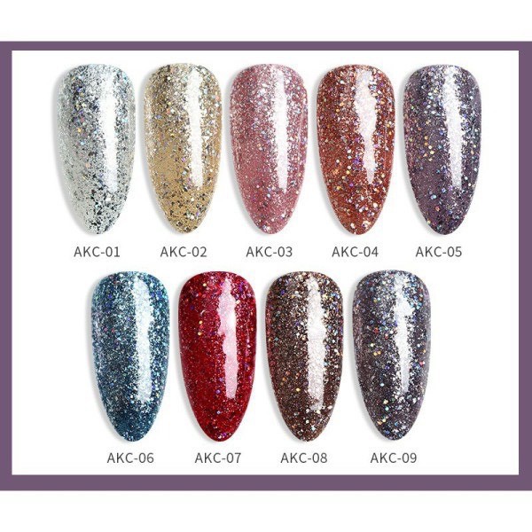 Sơn gel AS 15ML (dành cho tiệm nail chuyên nghiệp) - AKC