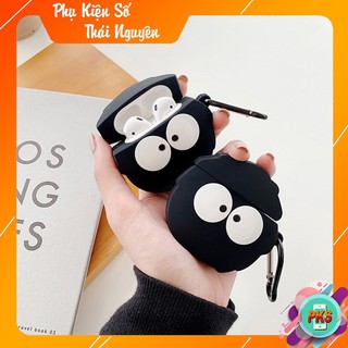 Case airpod - Vỏ bao đựng tại nghe airpod 1/ 2- airpod pro hình cục than chống va đập