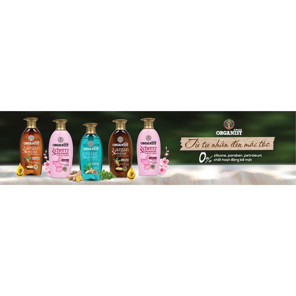 Dầu gội nuôi dưỡng tóc Organist Hàn Quốc 500ml