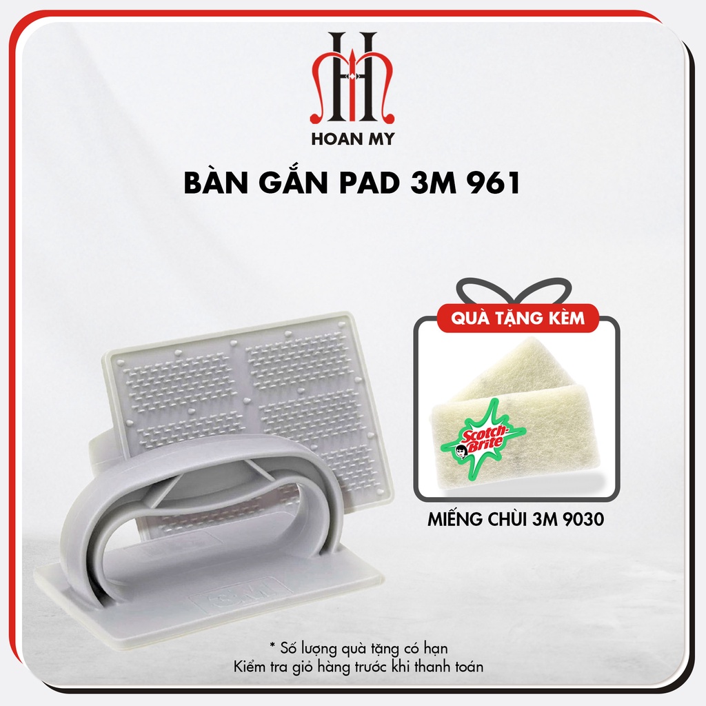 Bàn Gắn Pad 961 ™ Twist-Lok™ Pad Holder 961 3M Mỹ