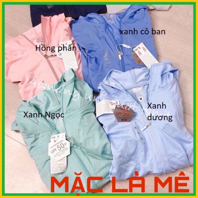 [HÀNG XUẤT DƯ] Áo Chống Nắng Uni NỮ [CÓ TÚI CUỘN] Chống Tia UV Hàng Xuất Dư