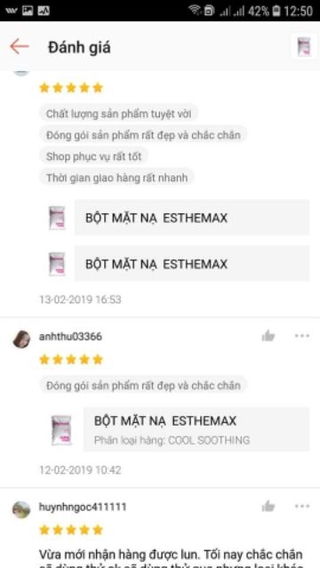 Bột mặt nạ dẻo Jelly mask Esthemax