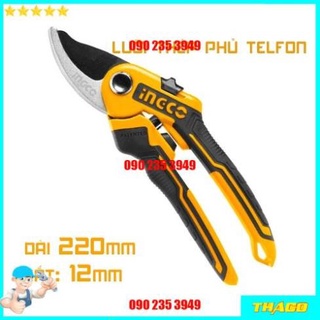 Kéo cắt tỉa kéo cắt cành lưỡi kéo SK5 lưỡi kéo loại tốt iNGCO kdp