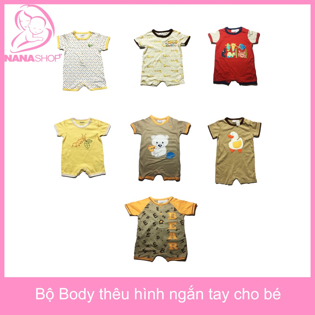 Bộ body cotton cao cấp Thái Lan Little Home