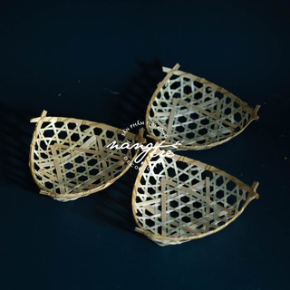 Khay đựng hoa quả, giỏ đựng bánh kẹo, giỏ decor hình tam giác