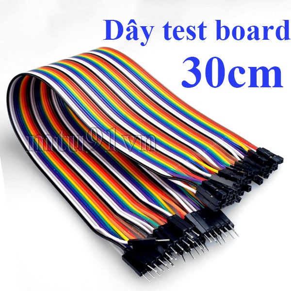 40 Dây Test Board Đực - Cái 30cm (có bán lẻ)