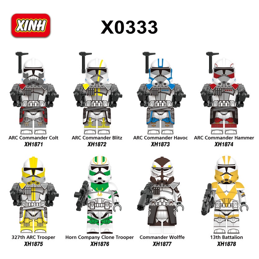 Mô Hình Lắp Ráp Nhân Vật ARC Commander X0333 Trong Star War