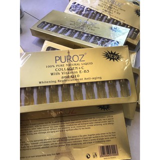 Serum vàng Pháp Puroz Collagen + C