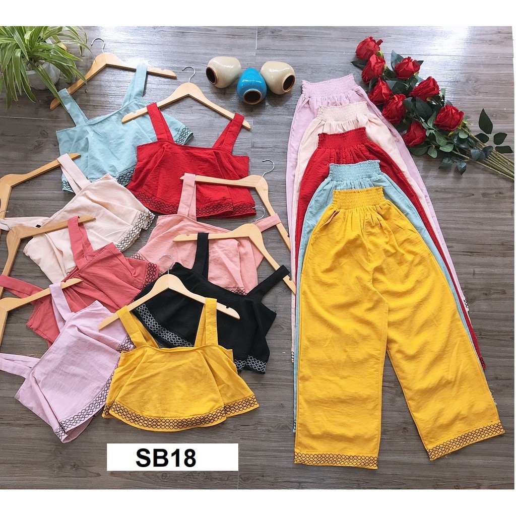 Set bộ ống rộng siêu mát SB18