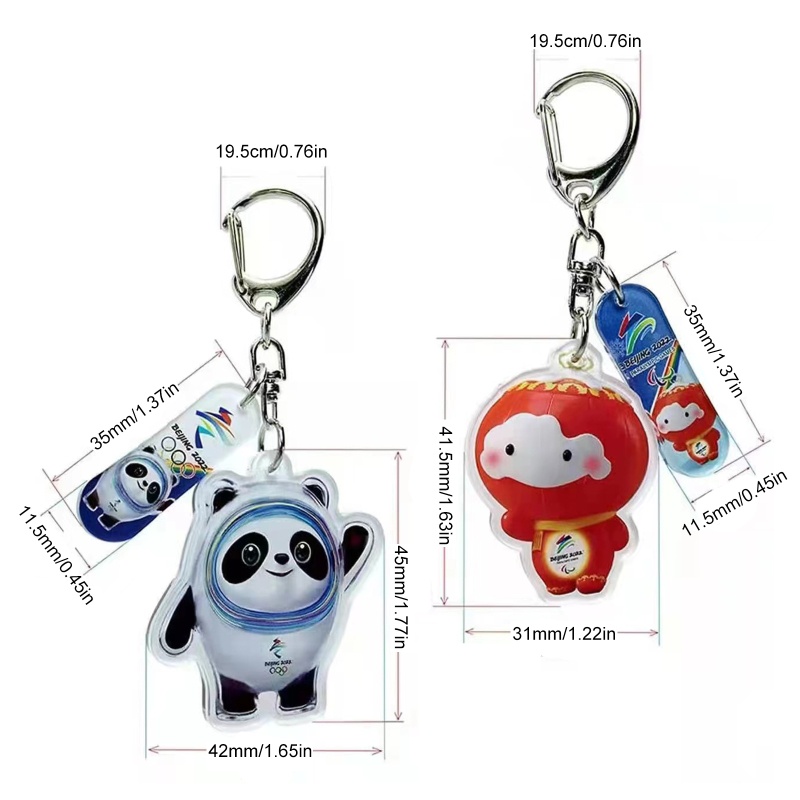 Móc Khóa Hình Linh Vật Năm 2022 Tránh Ác Quỷ Bingdundun May Mắn Cho Chìa Khóa