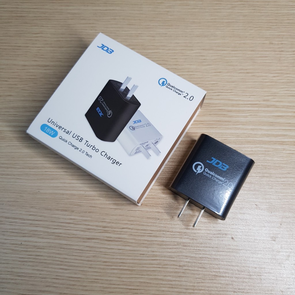 Sạc nhanh quick charge 2.0,sạc 18W JDB