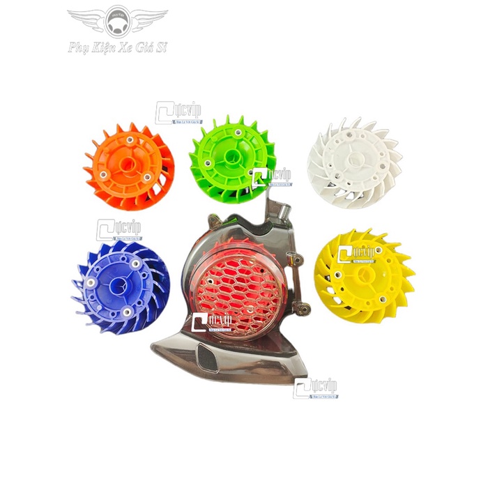 Combo Quạt Gió Trong Suốt Và Cánh Quạt Màu Cho Vision 2021 - 2022 MS4743