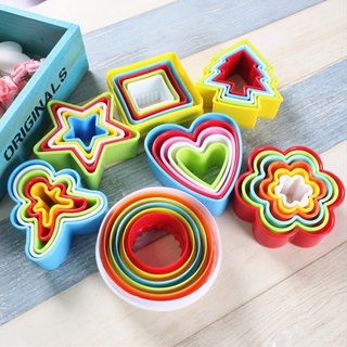 Bộ 5 khuôn nhấn bánh dễ thương