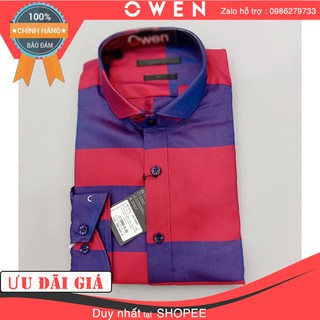 (OWEN GIẢM GIÁ ) - Áo sơ mi dài tay Owen chính hãng - AS17655D