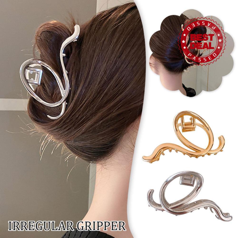 Kẹp Tóc Hình Cá Mập Lớn Bất Đối Xứng Thời Trang Mùa Hè Cho Nữ T7T9