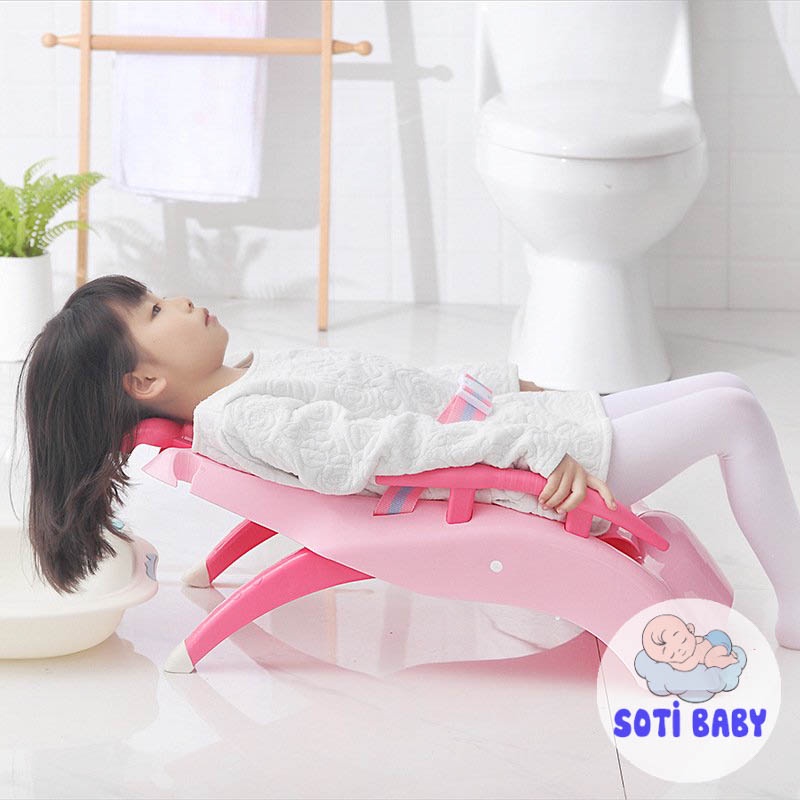 Ghế Gội Đầu Việt Nhật Đa Năng Có Tay Vịn Dành Cho Bé