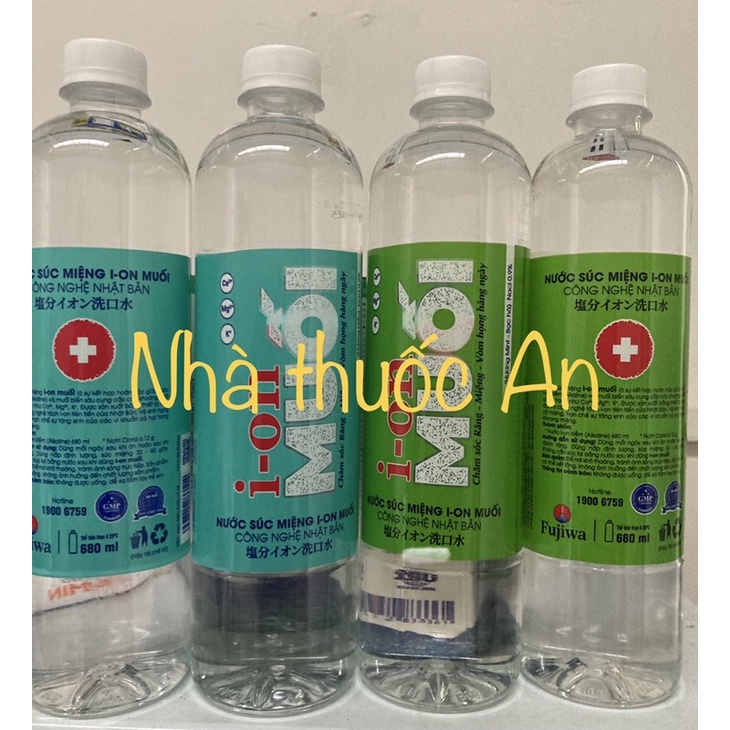 Nước muối ion muối súc miệng Fujiwa 680ml