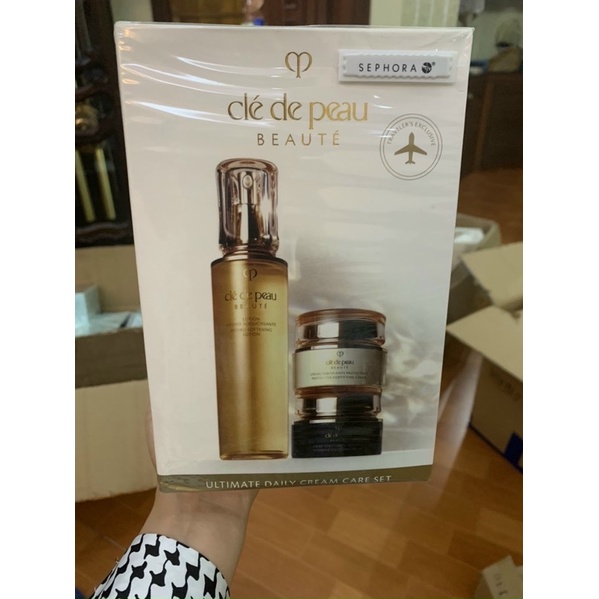 Set Bộ Cle De Peau Ultimate Daily Cream Care 3 Món
