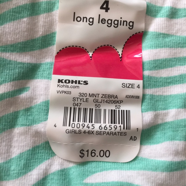 Quần legging Jumping beans xuất xịn