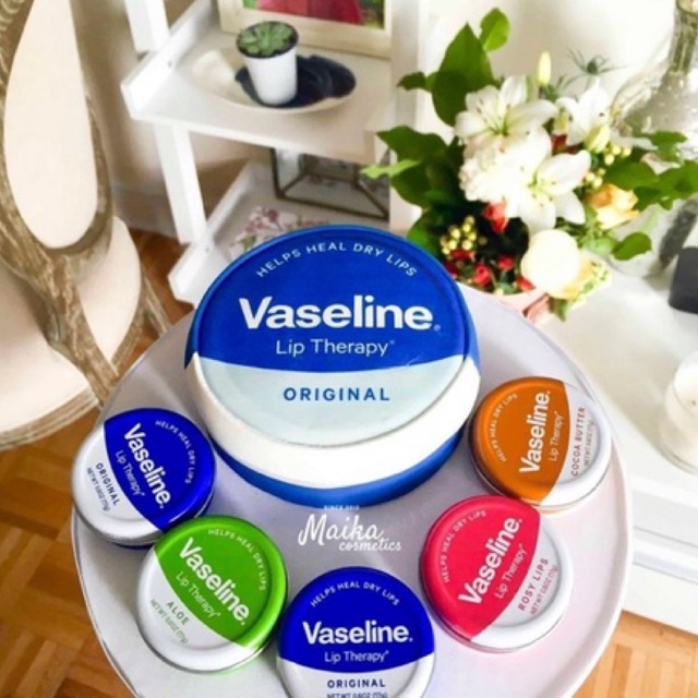 SON DƯỠNG DẠNH HỦ VASELINE LIP THERAPHY 20G UK