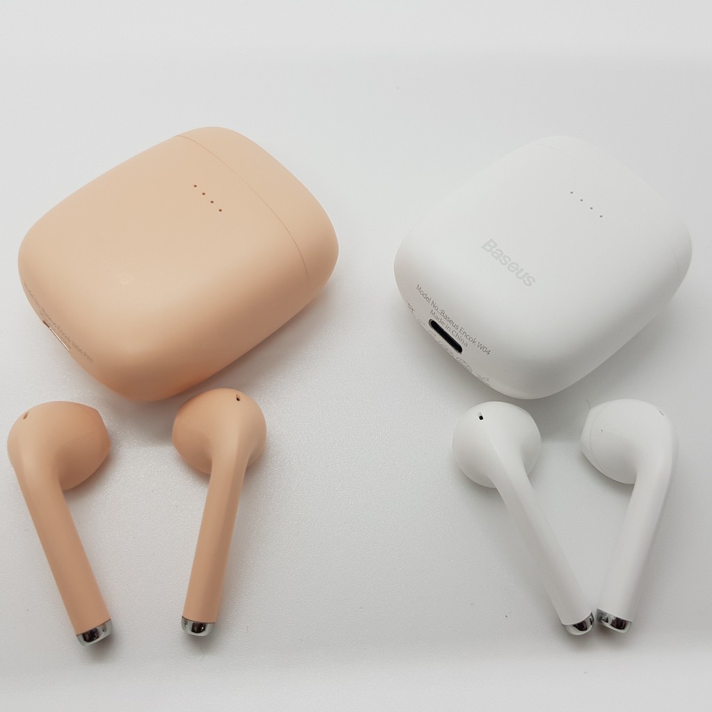 Tai nghe baseus W04 Pro Bluetooth Earphone 5.0 True Wireless