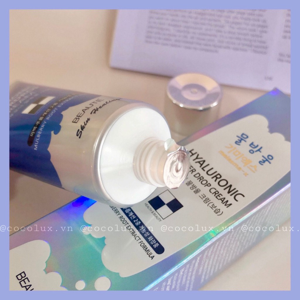 Kem dưỡng ẩm Melasma-X Hyaluronic Water Drop Cream-[COCOKUX]
