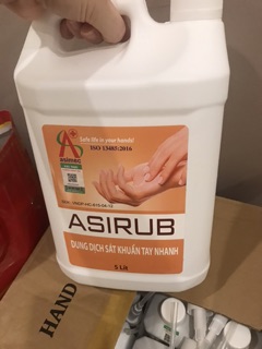 (S.A.L.E)ASIRUB CAN 5 lit (TEM CHÍNH HÃNG)