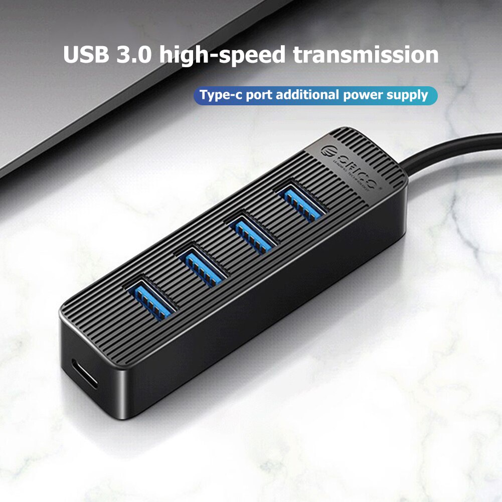 Bộ Chia USB3.0 Orico 4 Cổng - Hub Orico TWU3-4A Chính Hãng