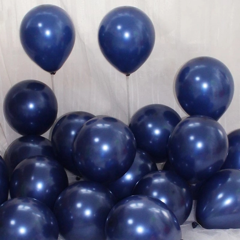 Bộ 20 Bong Bóng Latex Trong Suốt 12 Inch Hình Ngôi Sao Màu Xanh Dương Hồng Trang Trí Sự Kiện