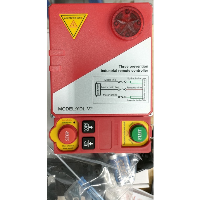 Bộ điều khiểu từ xa cho máy tời điện 200-1200kg