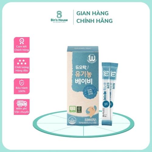 Men vi sinh Doulac Organic Hàn Quốc giúp bé ăn ngon, tiêu hóa tốt [Hàng Chính Hãng có tem bạc] Date mới nhất