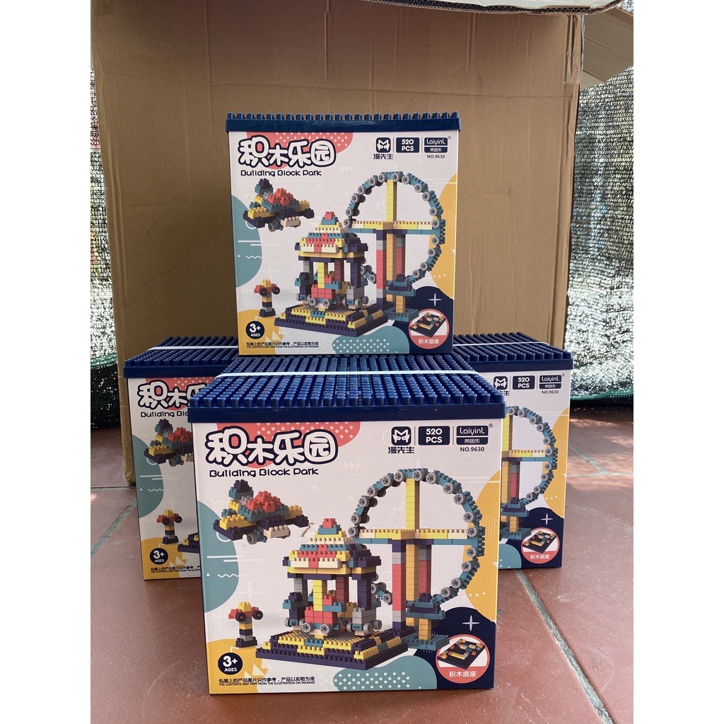 Bộ Lắp Ráp  520 CHI TIẾT THÔNG MINH