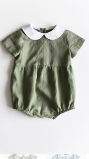 Đầm linen bé gái