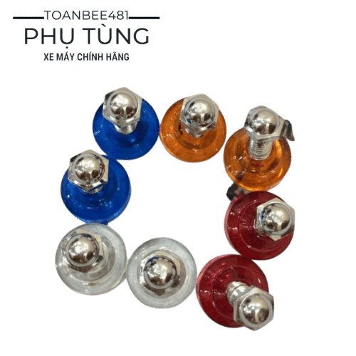 Ốc bịt chân gương xe wave đời cũ 1 cặp hàng cao cấp