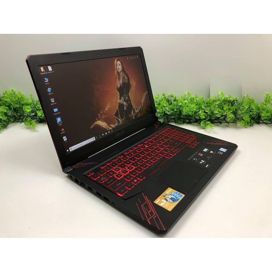 Máy Tính ASUS TUF Gaming FX504GD (Core I5-8300H 8CPU, Ram 8GB, SSD 128GB + 1TB, VGA GeForce GTX 1050)