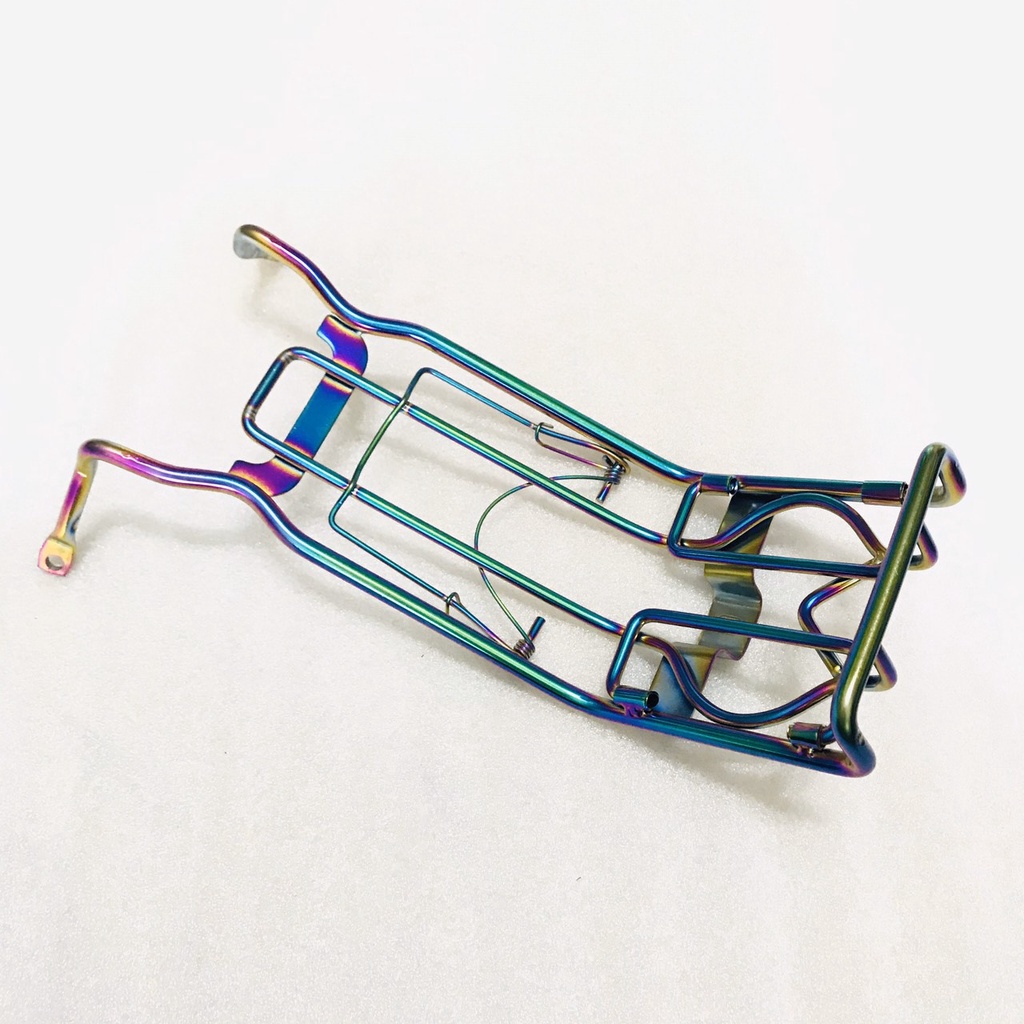 BAGA GIỮA INOX,ĐEN TĨNH ĐIỆN,7 MÀU GẮN XE WAWE A 2017