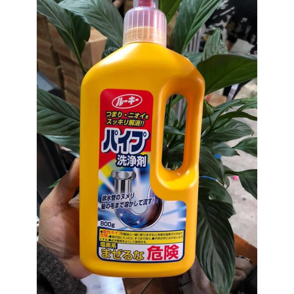 Nước Thông Tắc Cống Bồn Rửa nội địa Nhật Bản 800G