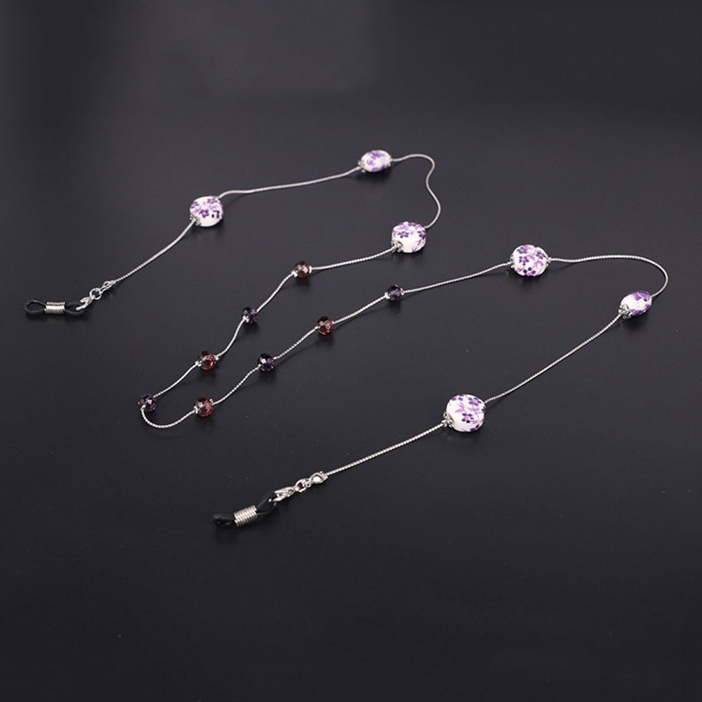 Dây đeo kính đính hạt cườm