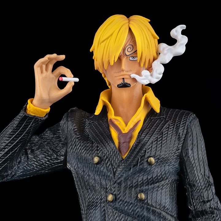 Mô Hình Nhân Vật Sanji Áo Đen Truyện Tranh One Piece 32cm - Mô Hình Figure Vua Hải Tặc