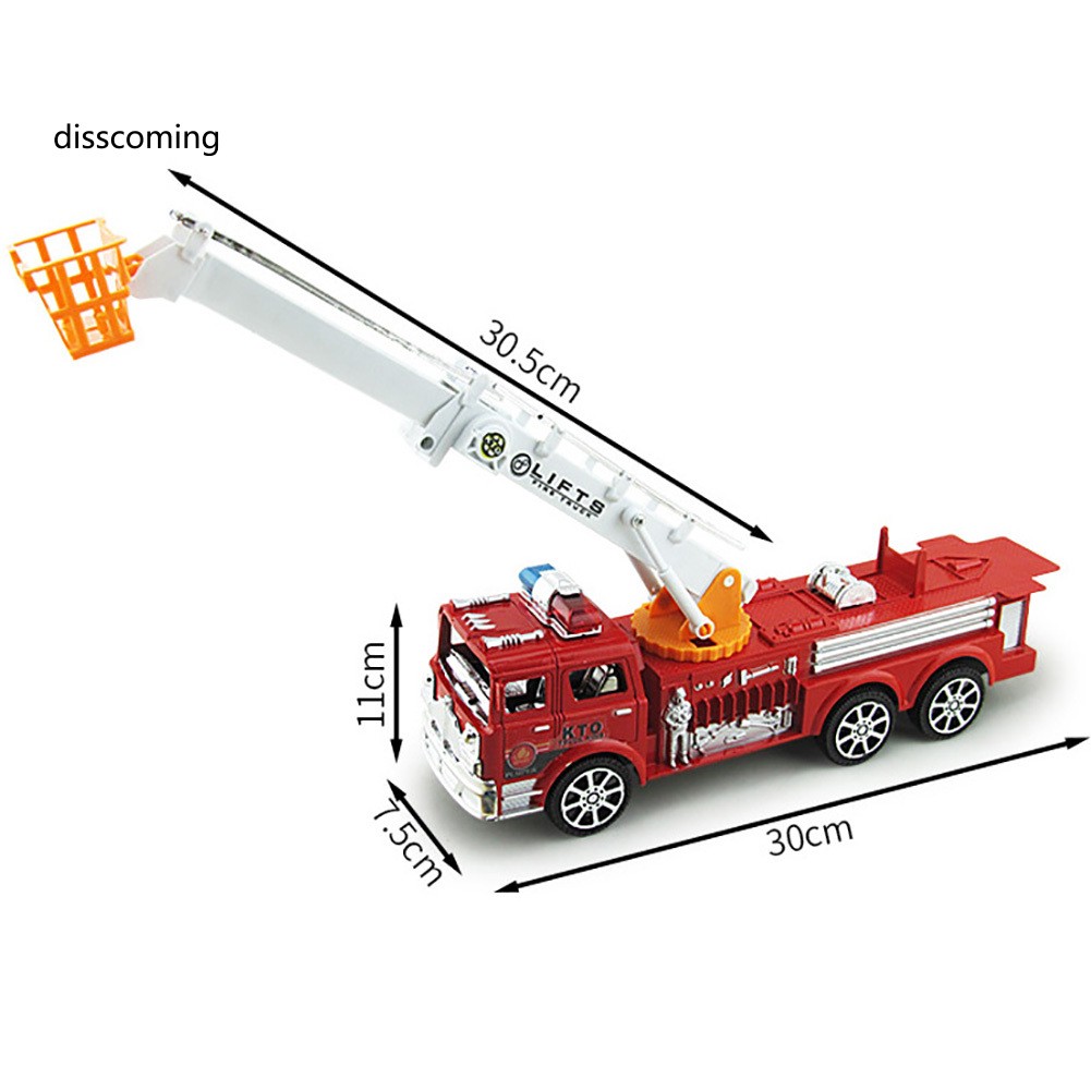 Đồ chơi mô hình xe cứu hỏa cho trẻ em