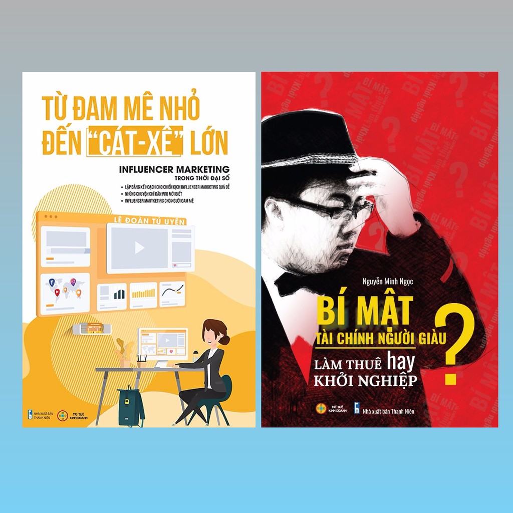 Sách - Combo Từ Đam Mê Nhỏ Đến Cát Xê Lớn + Làm Thuê Hay Khởi Nghiệp