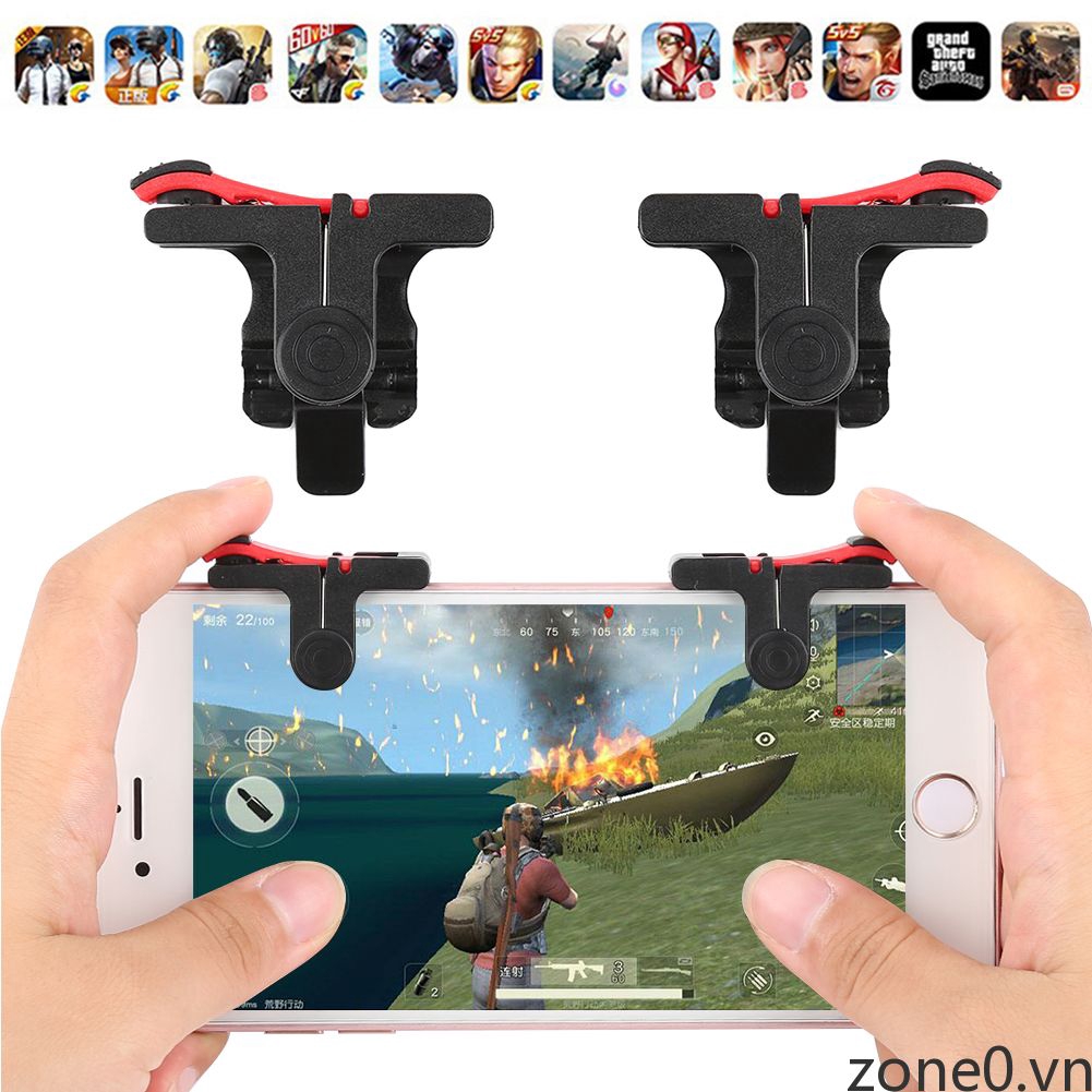 Cặp Cò bấm trái phải L1/R1 chơi game PUBG cho điện thoại | BigBuy360 - bigbuy360.vn